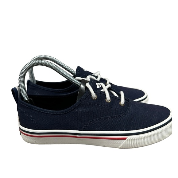 SPERRY Top Sider Navy Blue Crest CVO Canvas Sneakers for Women, Size 7 1/2. - Picture 7 of 7